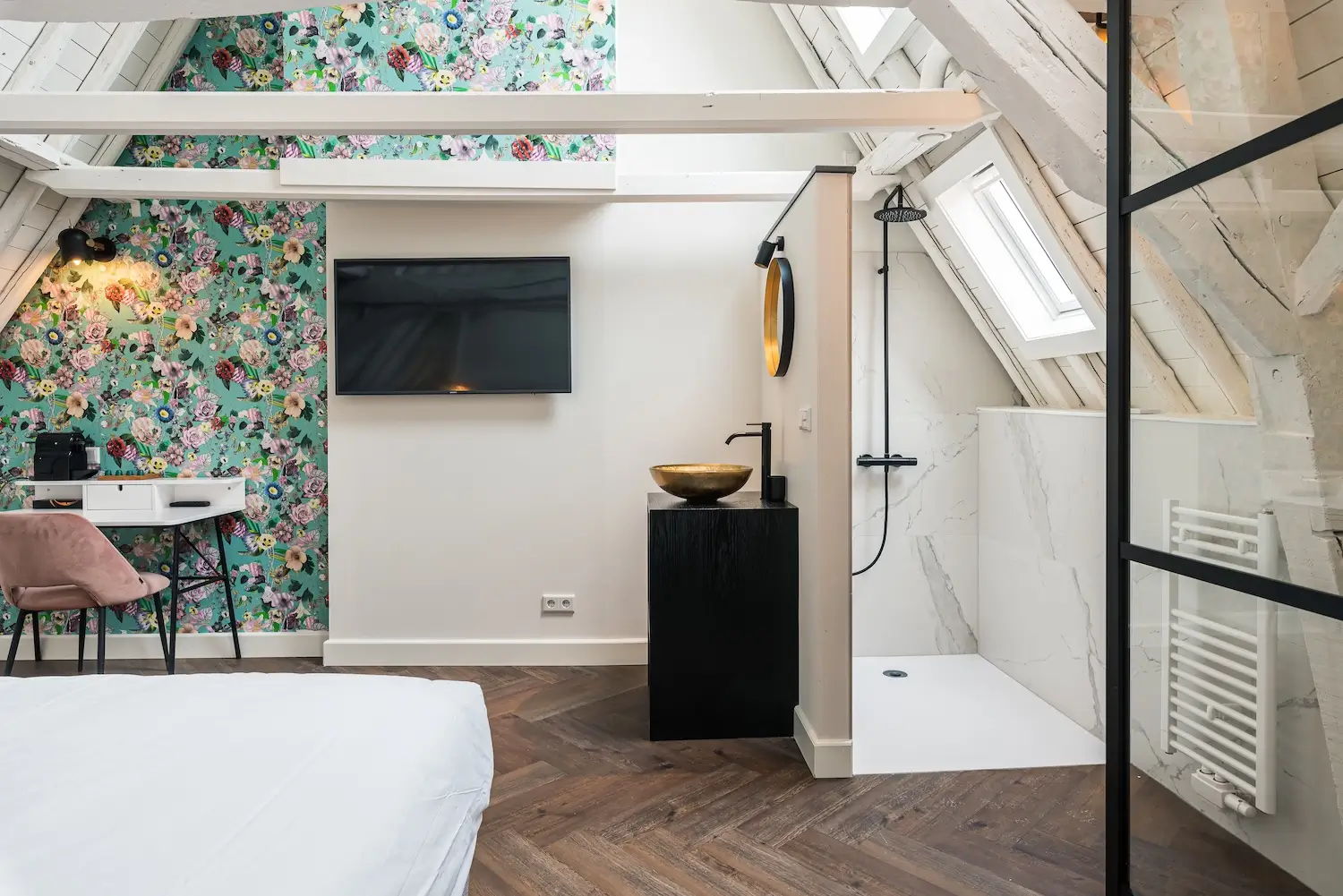 Hotel tegels pvc vloer